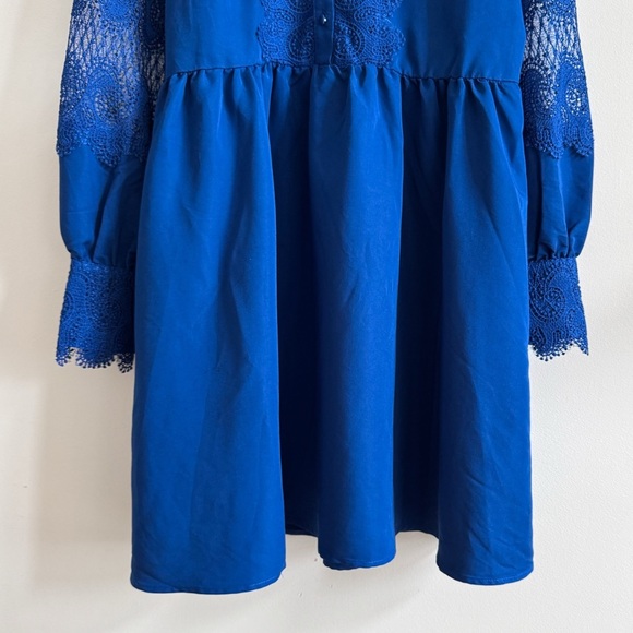 New! Y.A.S • Yassolara Mini Dress in Sodalite Blue - Picture 7 of 15